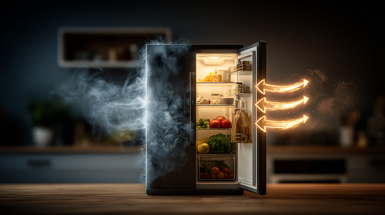 O consumo energético de uma geladeira vazia se mantém porque o aparelho precisa conservar o ar interno em baixas temperaturas constantemente