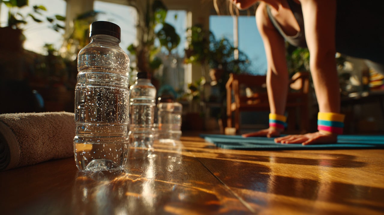 Buscar opções acessíveis para treino em casa acaba ampliando o uso de objetos cotidianos