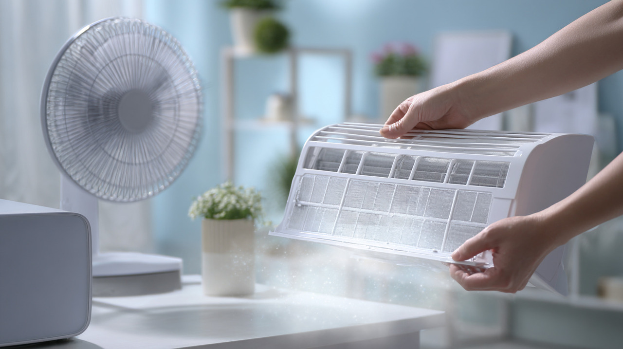 O ar-condicionado concentra diversos pontos onde sujeira e microrganismos se acumulam ao longo dos meses sem uso