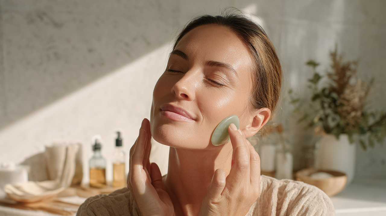 Essa técnica utiliza movimentos suaves e direcionados feitos com as mãos ou com ferramentas específicas como rolinhos de quartzo ou jade