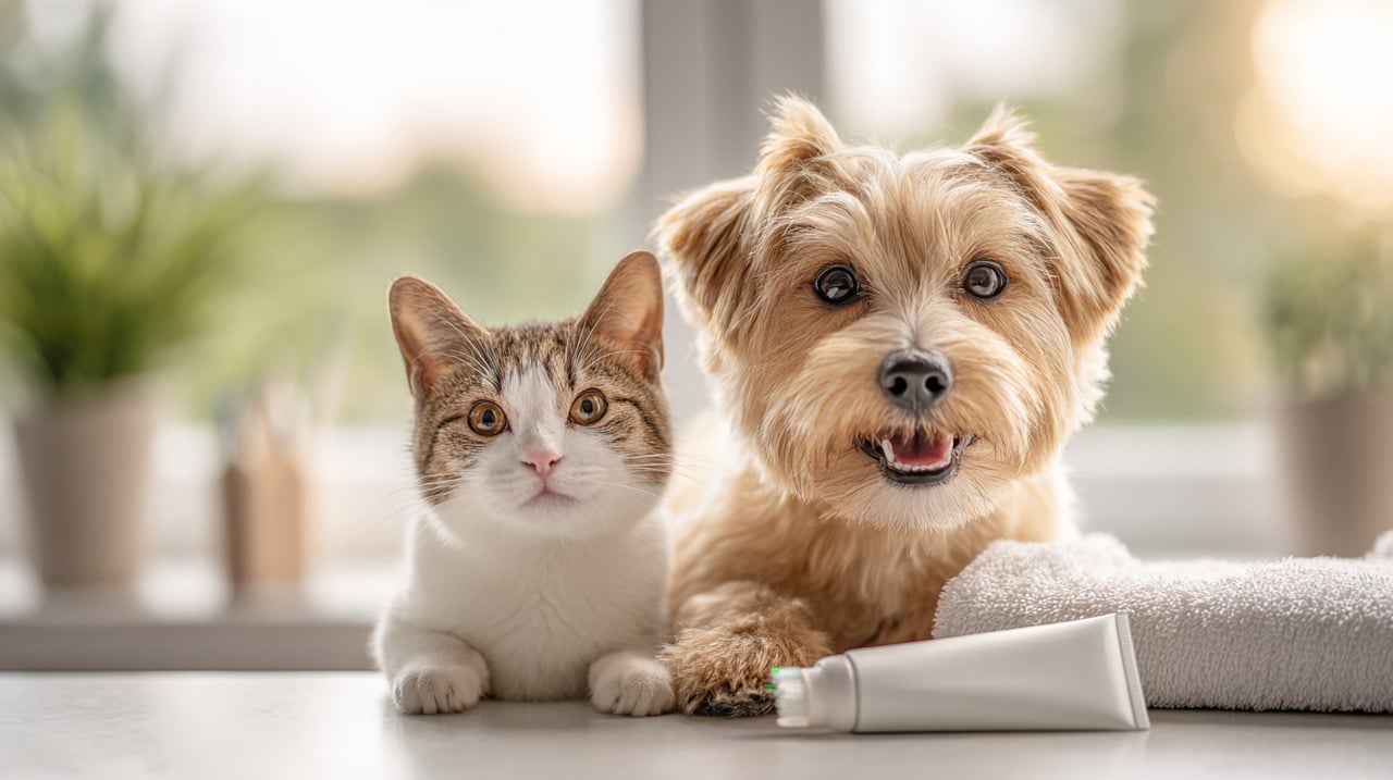 O odor forte advindo da boca dos animais, chamado tecnicamente de halitose, na maioria das vezes é sintoma de acúmulo de placa bacteriana