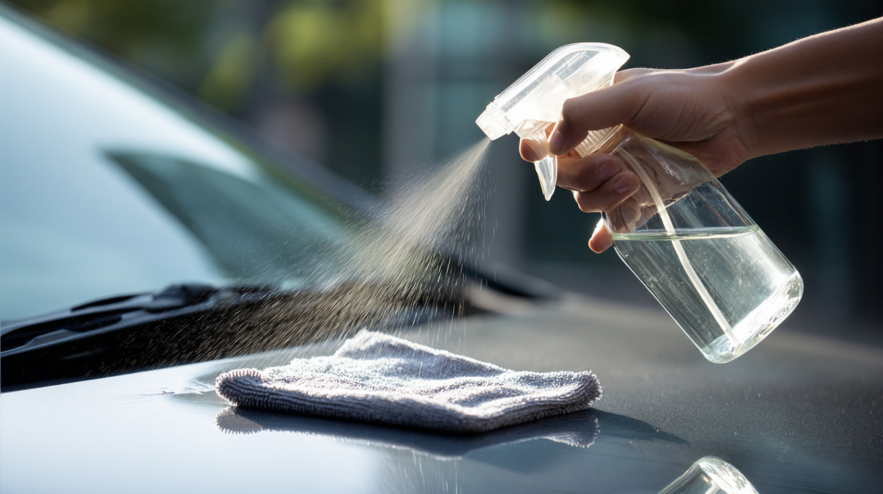 Vidros e espelhos são superfícies que facilmente acumulam marcas de dedos e respingos