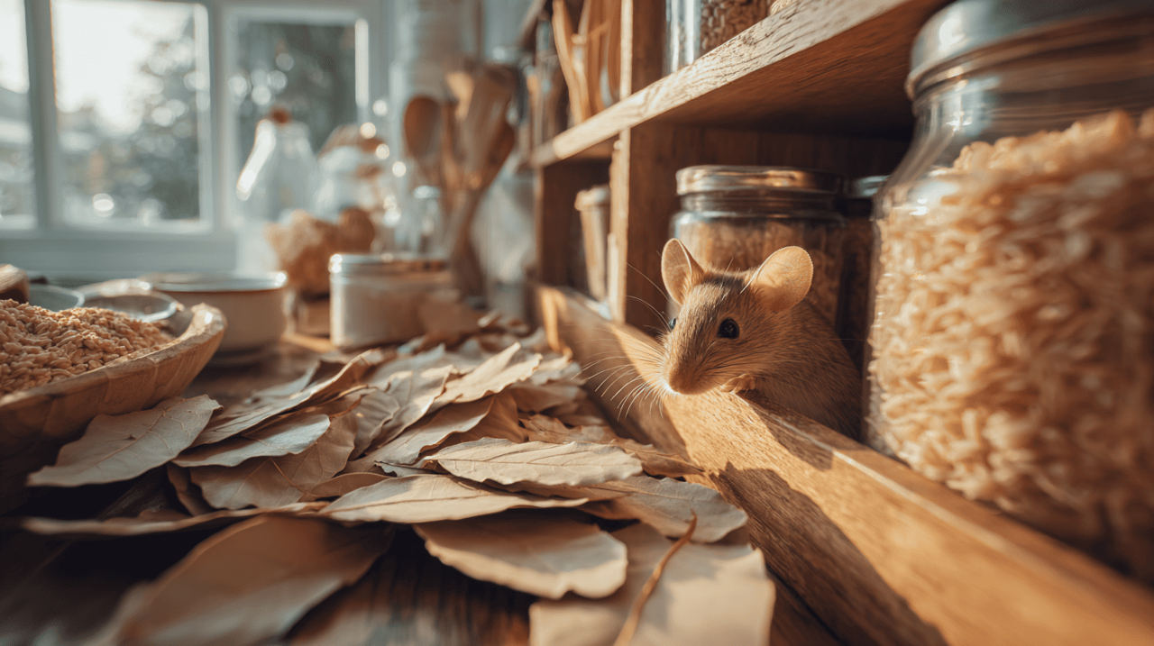 A eficácia das folhas de louro para afastar ratos e camundongos se relaciona à presença de compostos voláteis, principalmente o eucaliptol