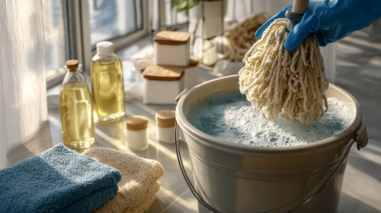 Cada modelo de esfregão possui propriedades específicas que influenciam diretamente no método de lavagem adequado