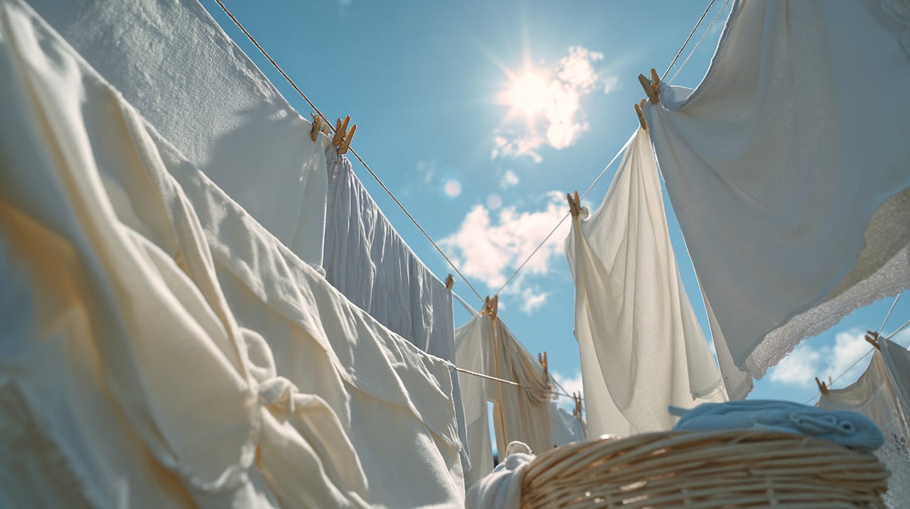 O odor pode resultar de bactérias que proliferam em tecidos úmidos, resíduos de detergente ou amaciante acumulados