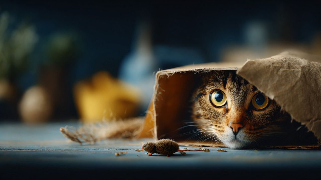 Gatos possuem um conjunto de instintos herdados de seus ancestrais selvagens