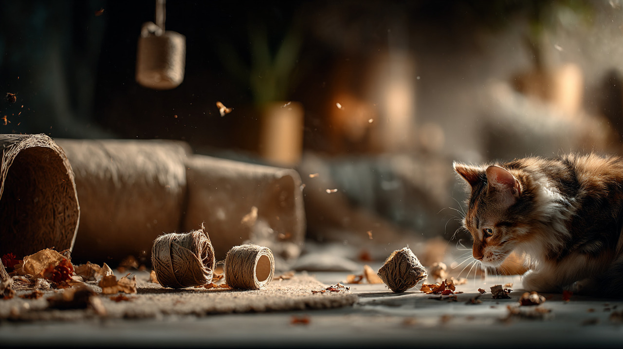 Para transformar rolos em brinquedos interativos, basta cortá-los em tiras a partir de uma das extremidades