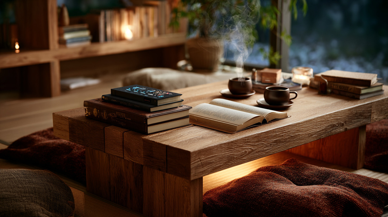 O kotatsu possui uma estrutura simples mas extremamente eficiente