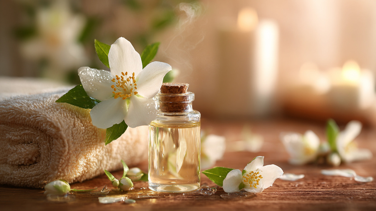 O jasmim é uma planta pertencente à família Oleaceae e apresenta flores muito utilizadas para a extração de óleos essenciais