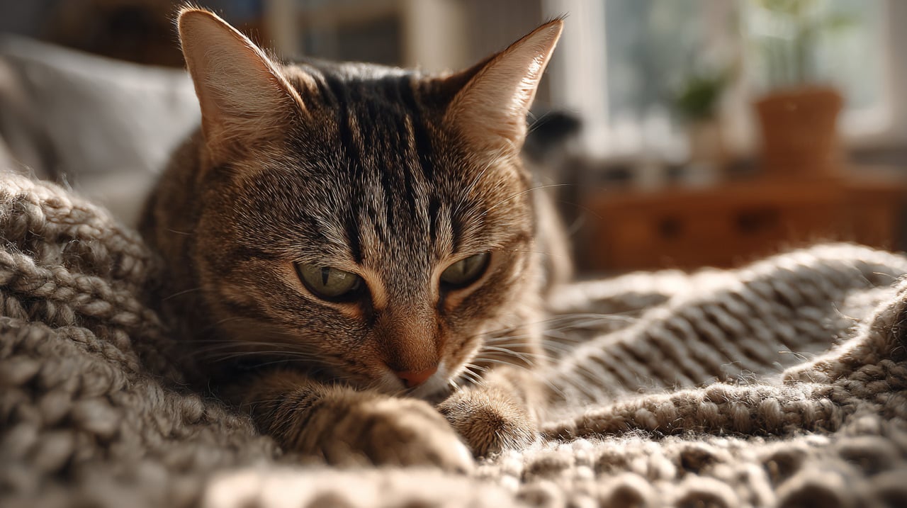 O termo “amassar pãozinho” refere-se ao movimento alternado e repetitivo das patas da frente