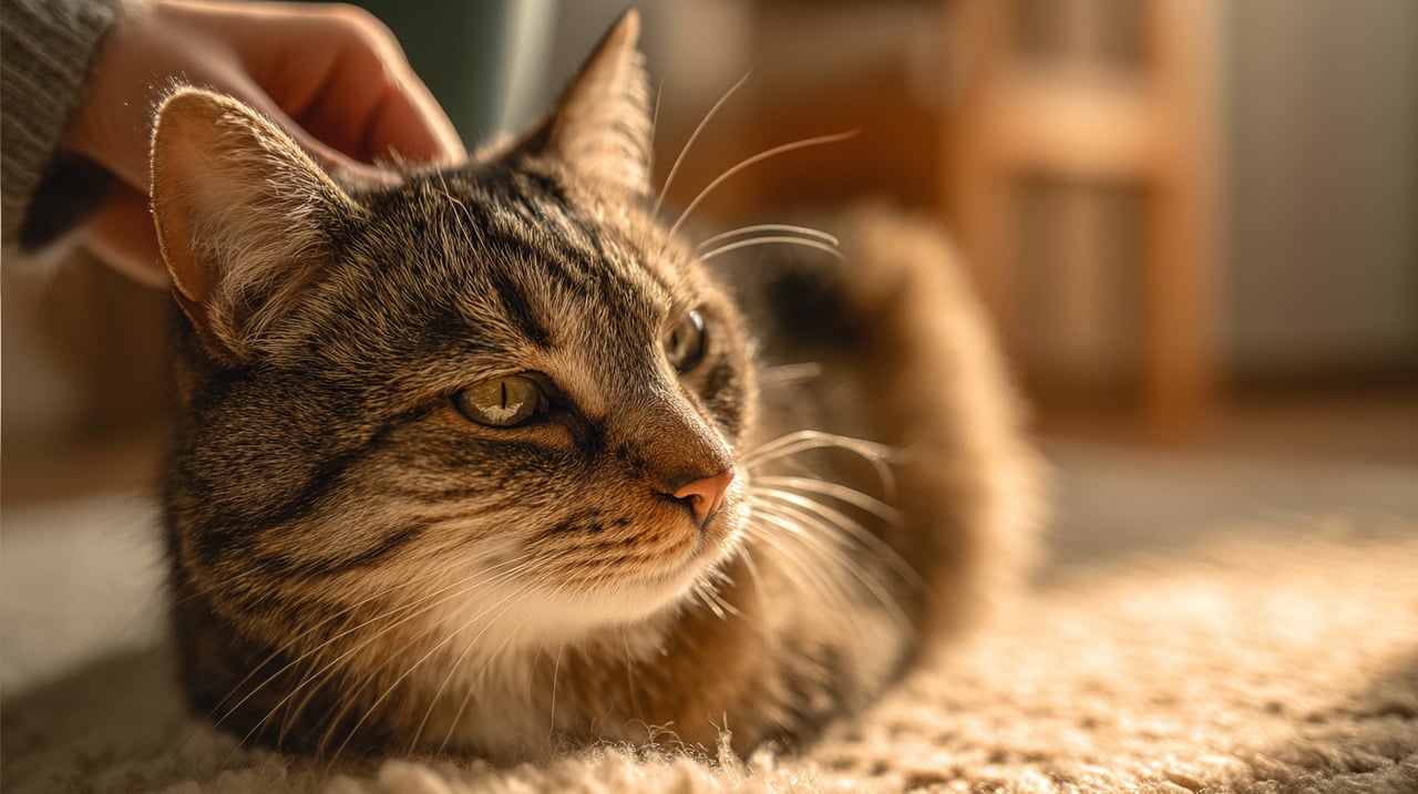 Além da sensibilidade nervosa, a base do rabo dos gatos possui glândulas odoríferas