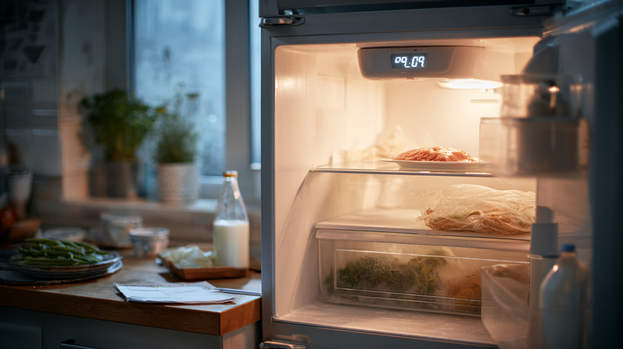 Assim que o aparelho desliga e a porta permanece fechada, a temperatura começa a subir gradativamente