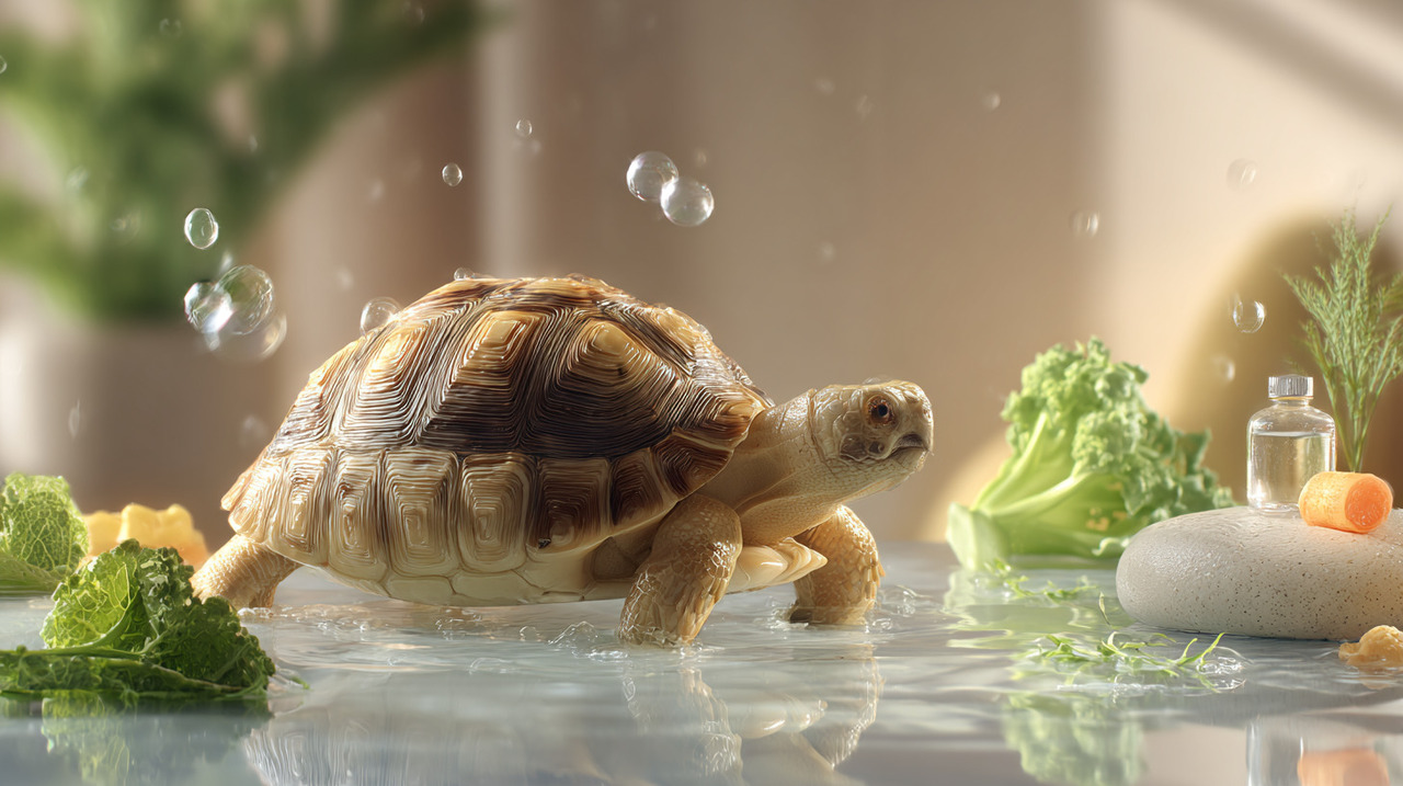 A alimentação das tartarugas de estimação precisa ser balanceada, respeitando a espécie, já que cada tipo apresenta demandas específicas