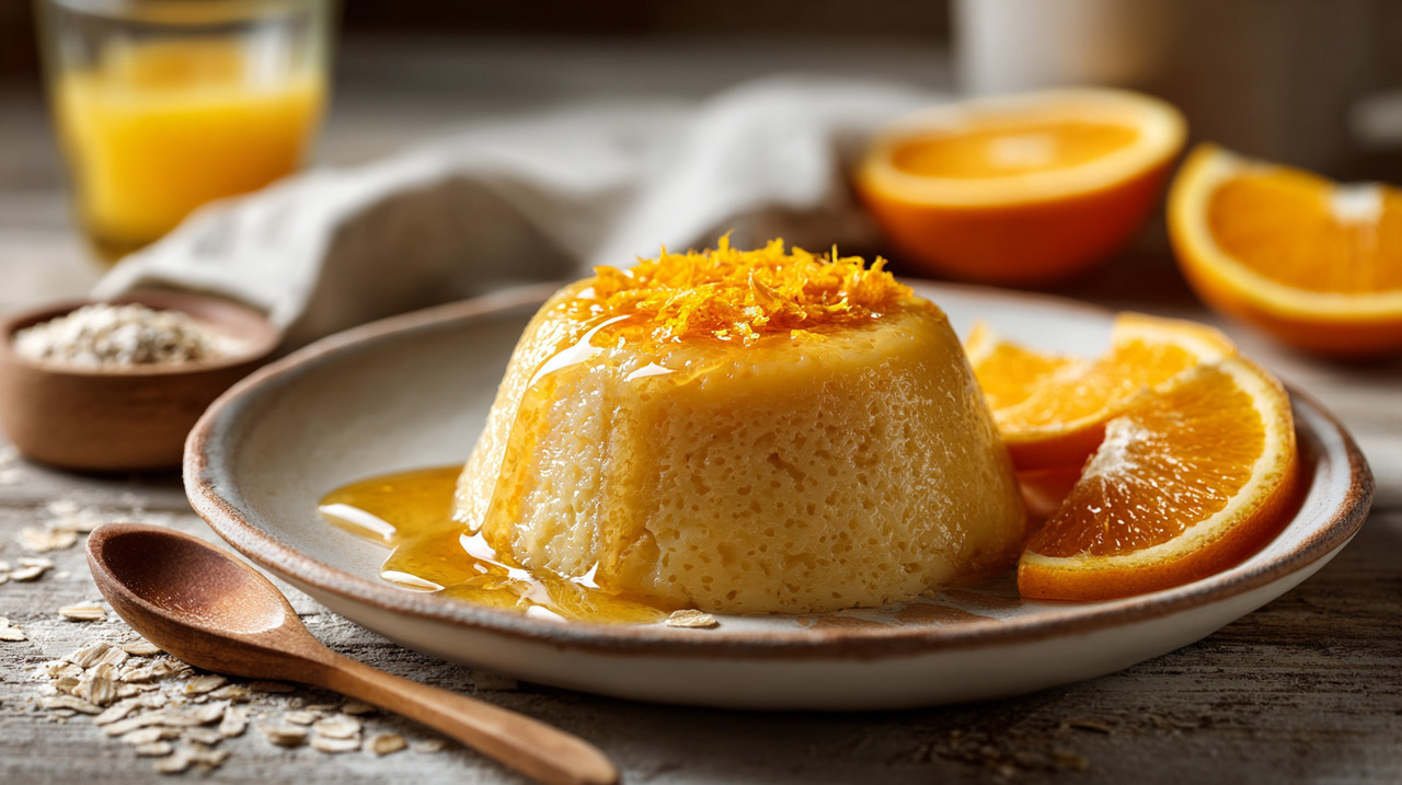 A base dessa preparação utiliza farinha de aveia no lugar da farinha de trigo comum