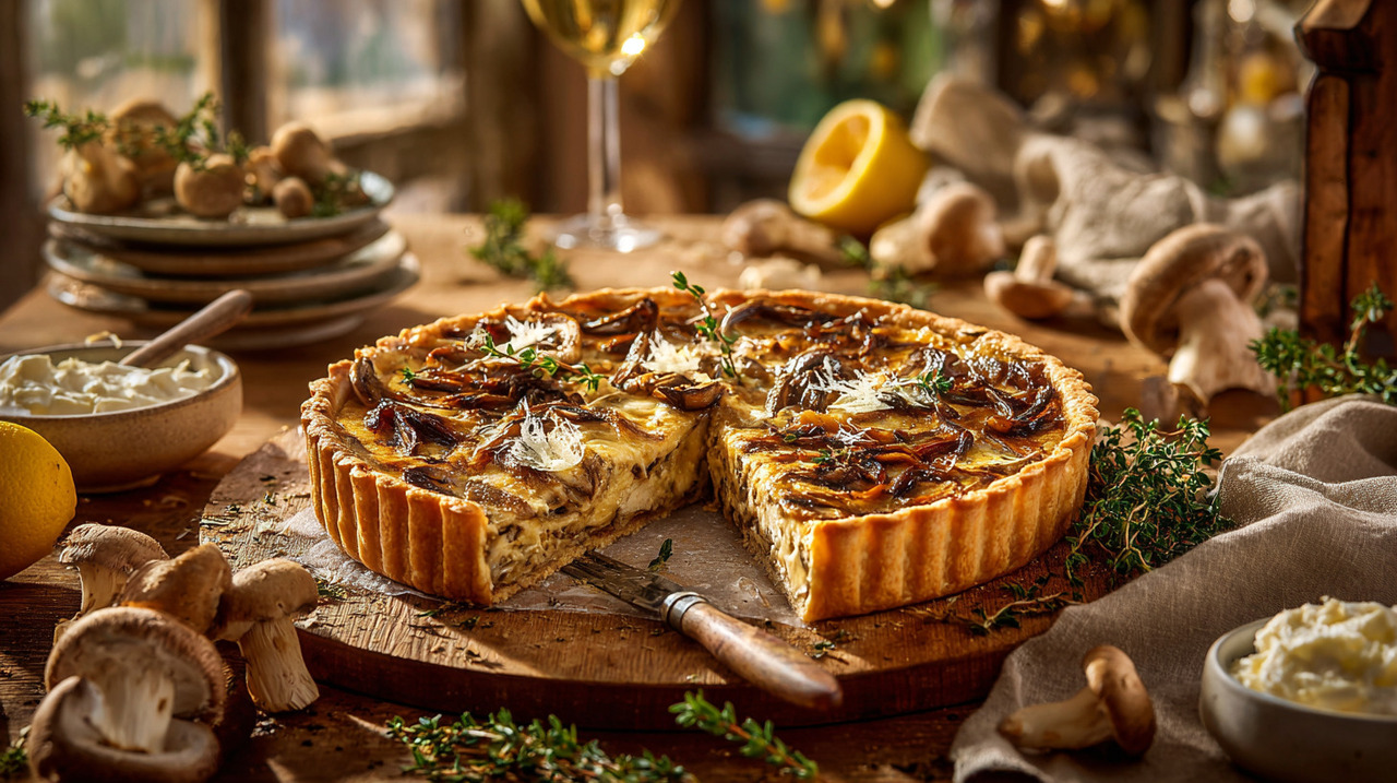 Para montar essa torta rústica e saborosa, reúna ingredientes que equilibram textura, sabor e cremosidade