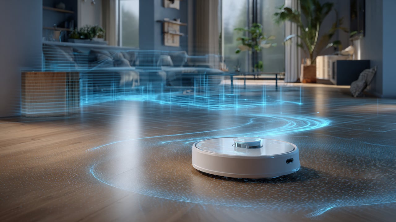 Para mapear a casa, os aspiradores robôs utilizam um arsenal de tecnologias combinadas