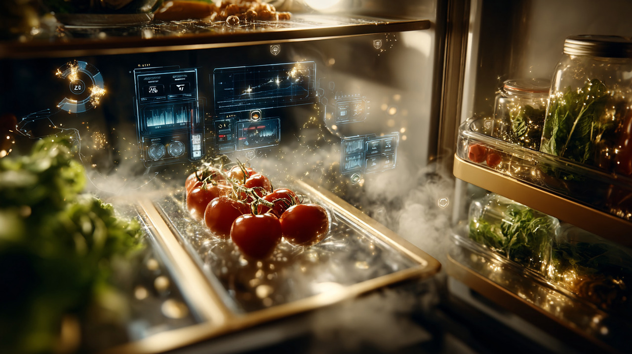 Dispositivos atuais utilizam sensores eletrônicos para aferição contínua em diferentes pontos do interior do refrigerador