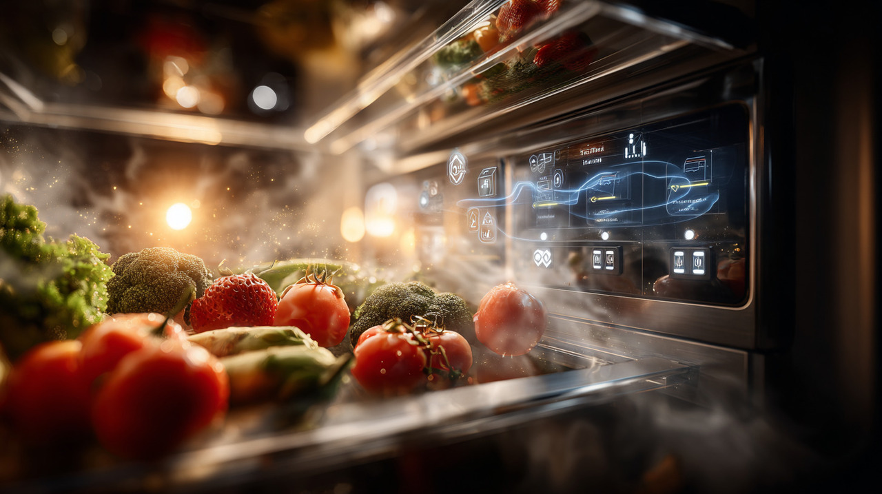 Dispositivos atuais utilizam sensores eletrônicos para aferição contínua em diferentes pontos do interior do refrigerador