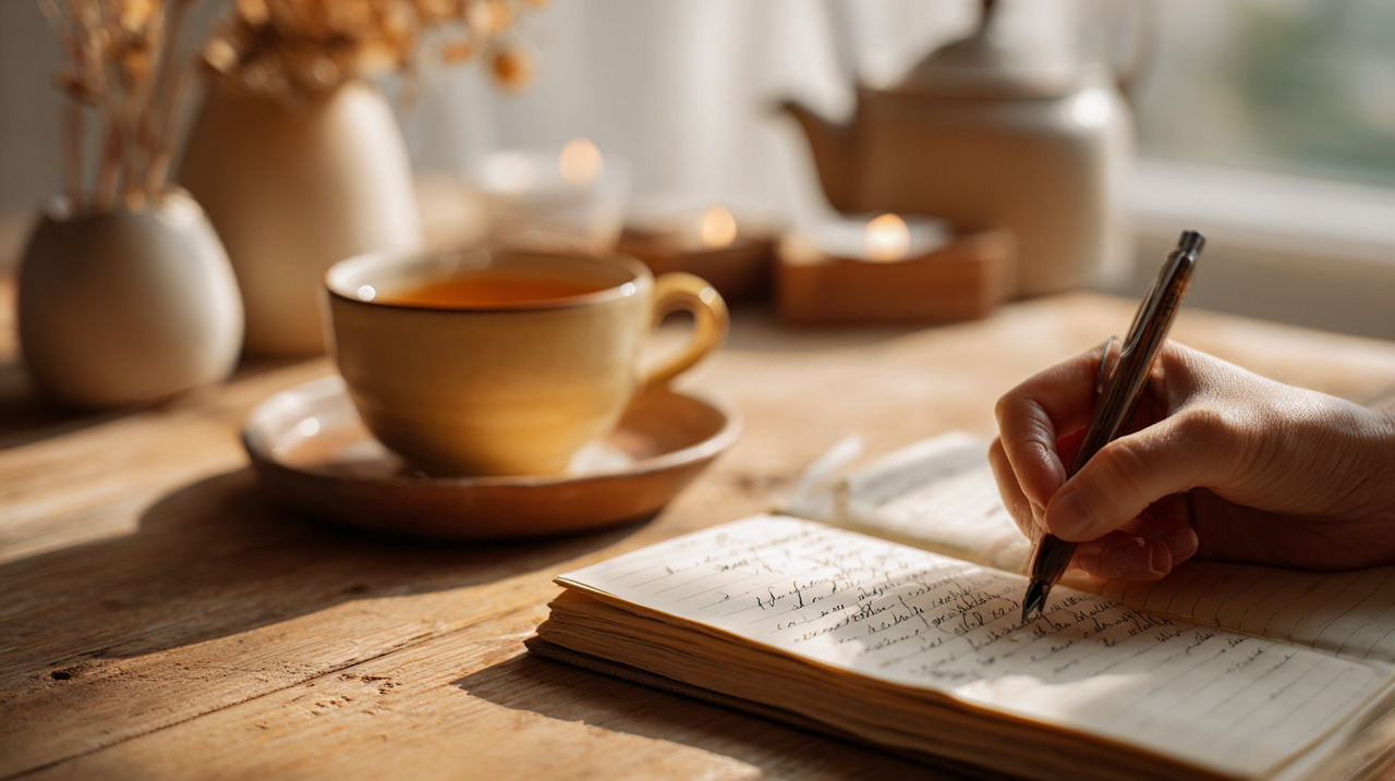 Registrar sensações e experiências em um diário terapêutico pode agir como uma válvula de escape para emoções contidas