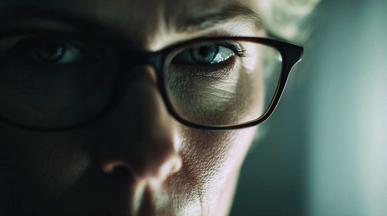 Quando alguém observa outra pessoa por cima dos óculos, o comportamento costuma ser associado a uma análise mais crítica ou a um questionamento não verbal