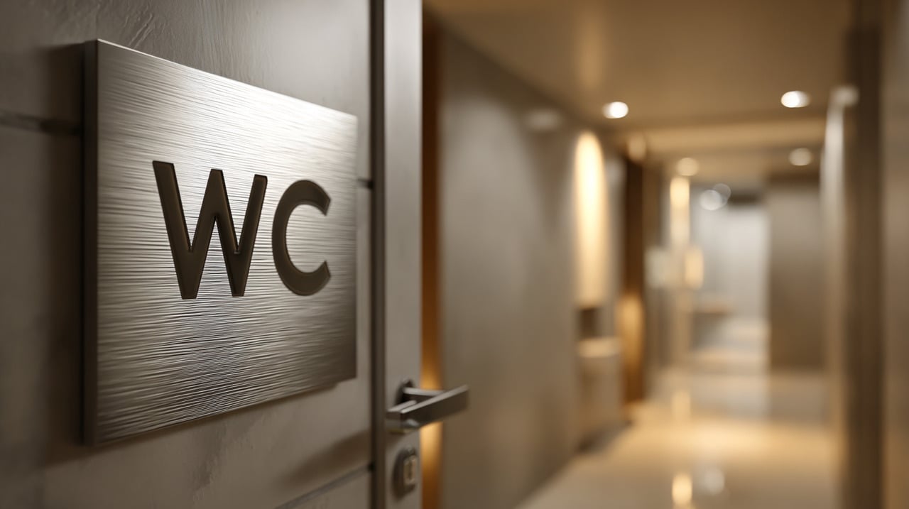 O significado por trás do "WC" no banheiro que quase ninguém conhece