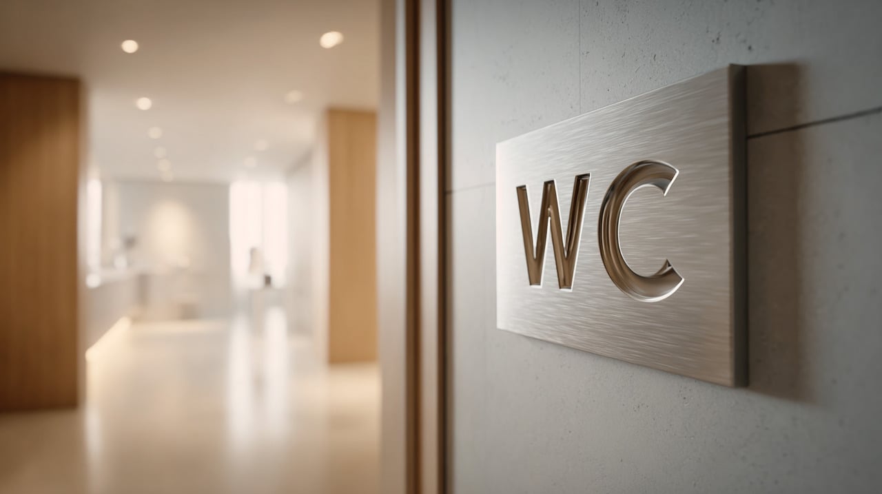 O significado por trás do "WC" no banheiro que quase ninguém conhece