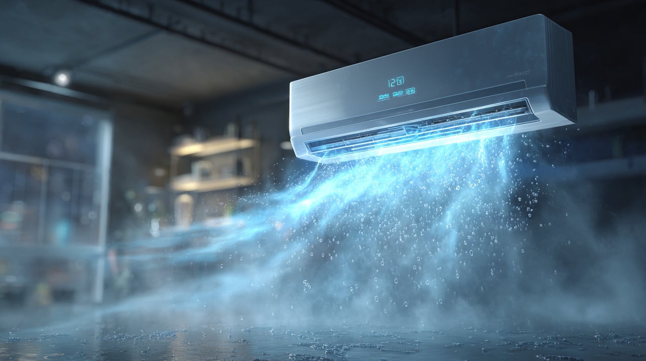 A relação entre o ar-condicionado e a umidade do ambiente é direta