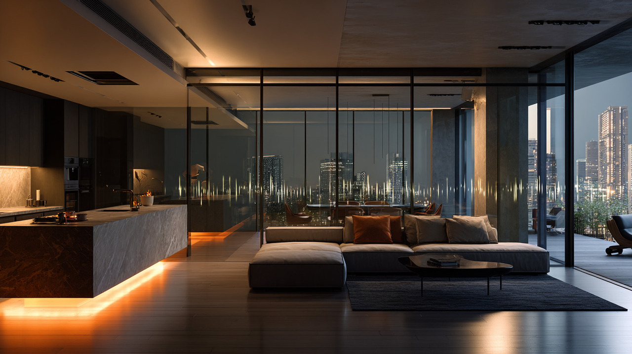 O mercado imobiliário brasileiro adotou a cozinha aberta como solução para apartamentos compactos