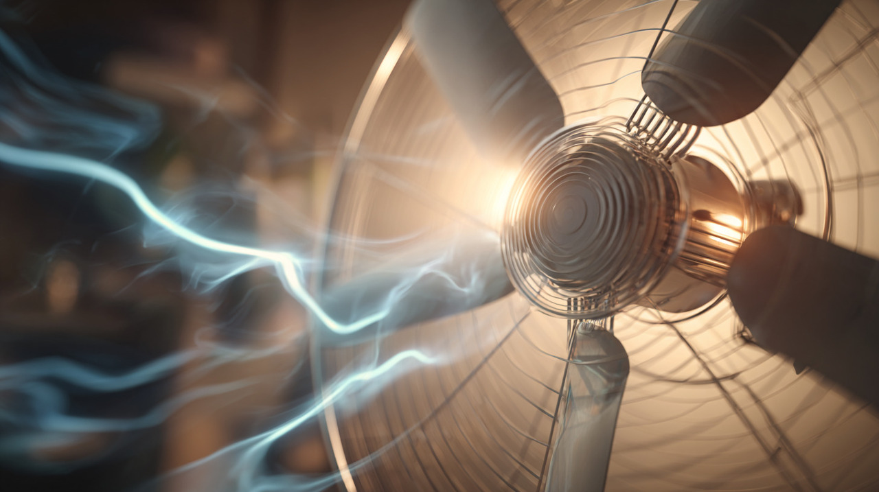 Quando o modo turbo em ventiladores é ativado, o motor e o conjunto de hélices operam com velocidade e torque acima do normal