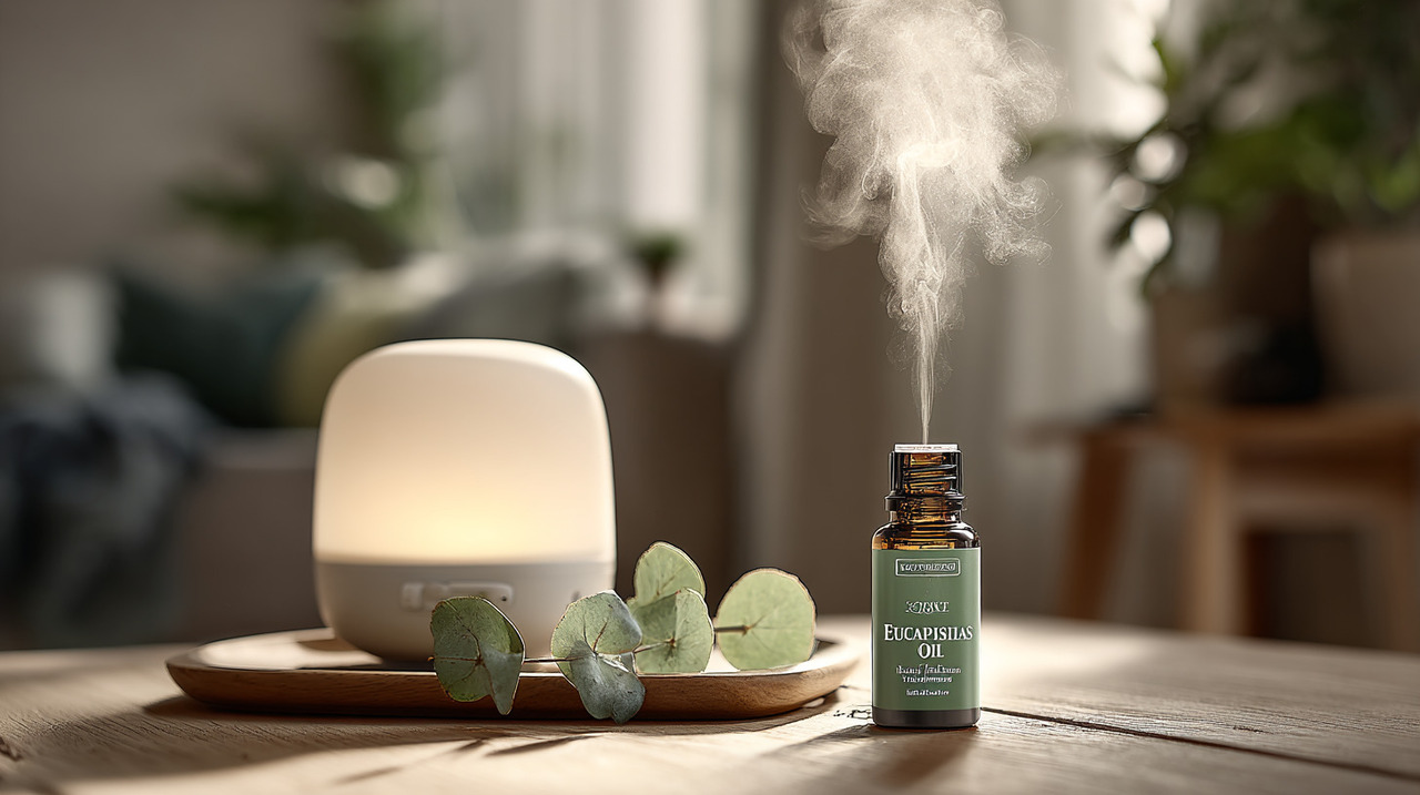 A inalação controlada do óleo, especialmente de seu componente ativo, age diretamente nas membranas das vias respiratórias superiores