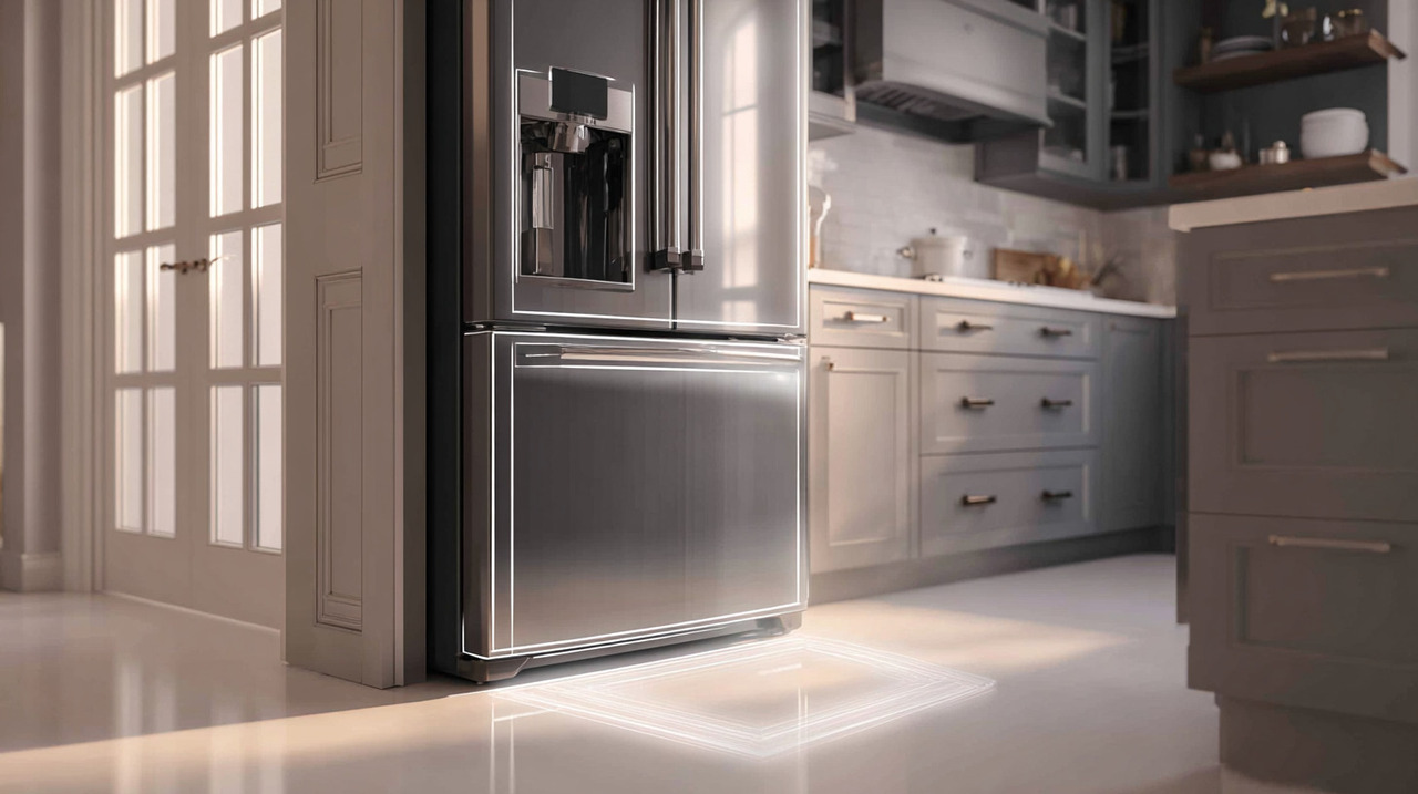 Quando uma geladeira é instalada praticamente encostada na parede, o calor gerado pelo compressor e pelas bobinas não consegue se dissipar