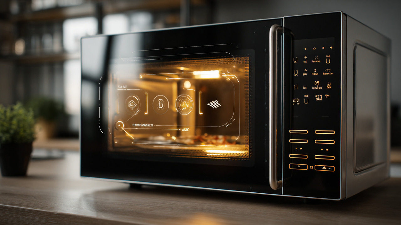 Os sensores de calor identificam a variação de temperatura dentro da cavidade do micro-ondas