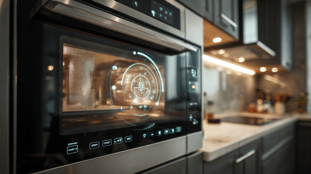 Os sensores de calor identificam a variação de temperatura dentro da cavidade do micro-ondas