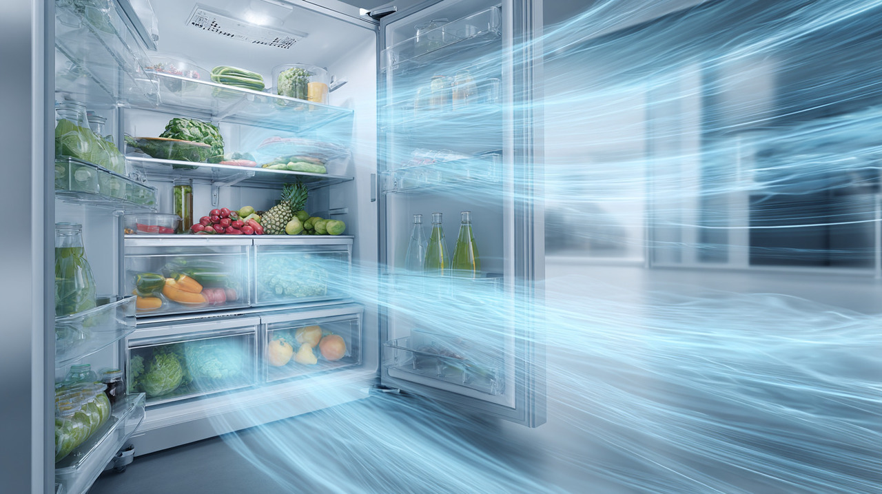 A obstrução do fluxo de ar pode provocar alterações significativas no funcionamento da geladeira