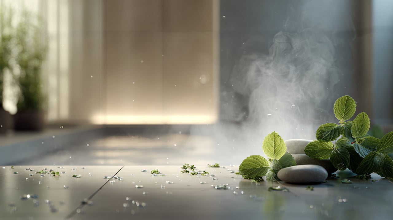 Óleos essenciais, como o de hortelã-pimenta e o de eucalipto, são extraídos de plantas e possuem compostos ativos