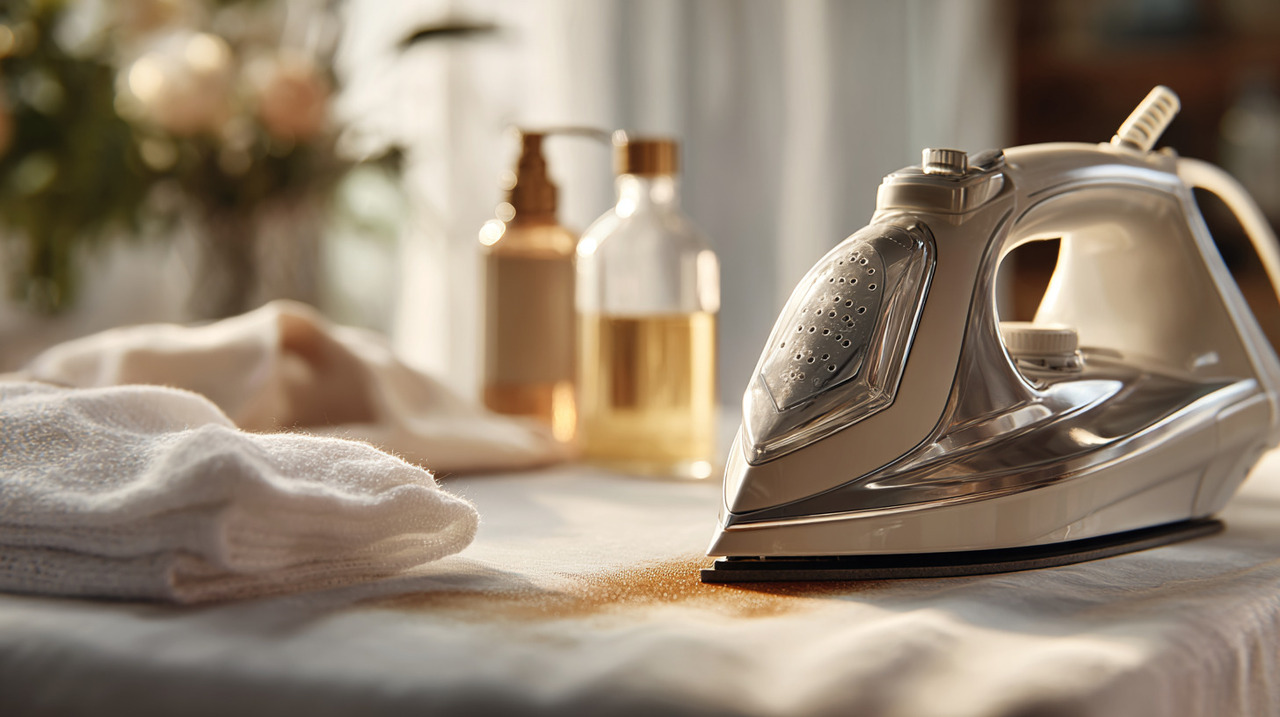 Mesmo que o tecido esteja limpo, algumas situações favorecem o aparecimento de manchas ao usar o ferro