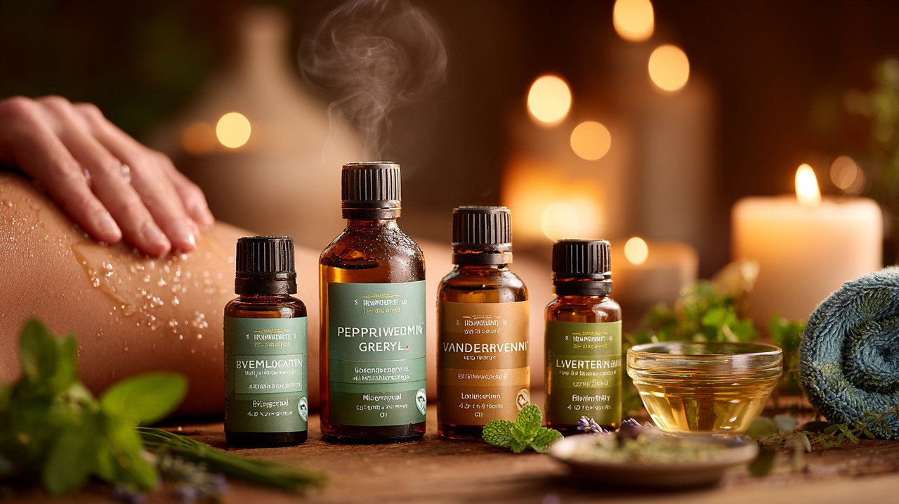 A atuação dos óleos essenciais sobre dores musculares está relacionada a substâncias químicas presentes em sua composição