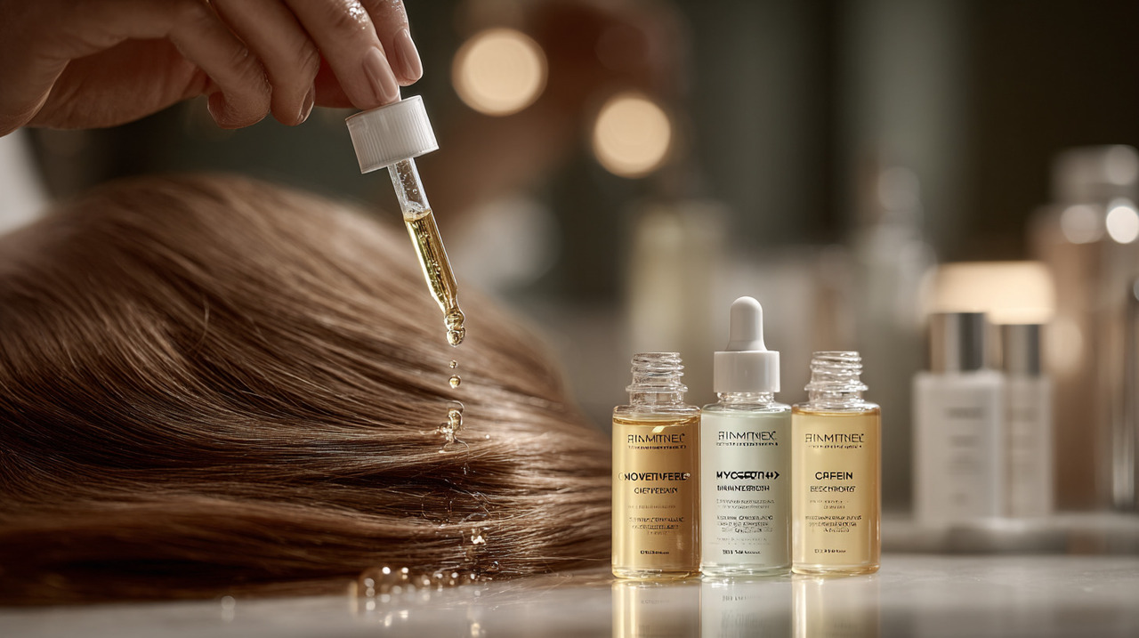 O tônico capilar é desenvolvido para agir diretamente no couro cabeludo