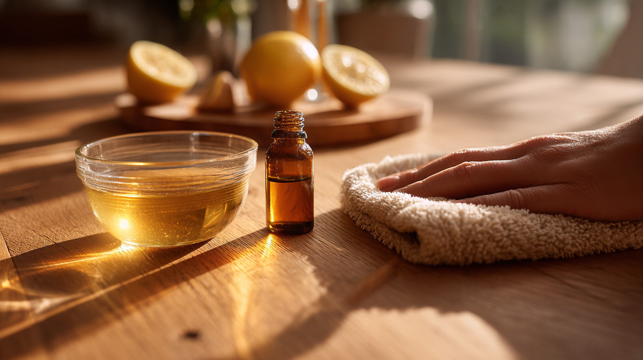 Dentre as fórmulas sugeridas, uma solução simples e conhecida consiste em misturar vinagre branco, água morna