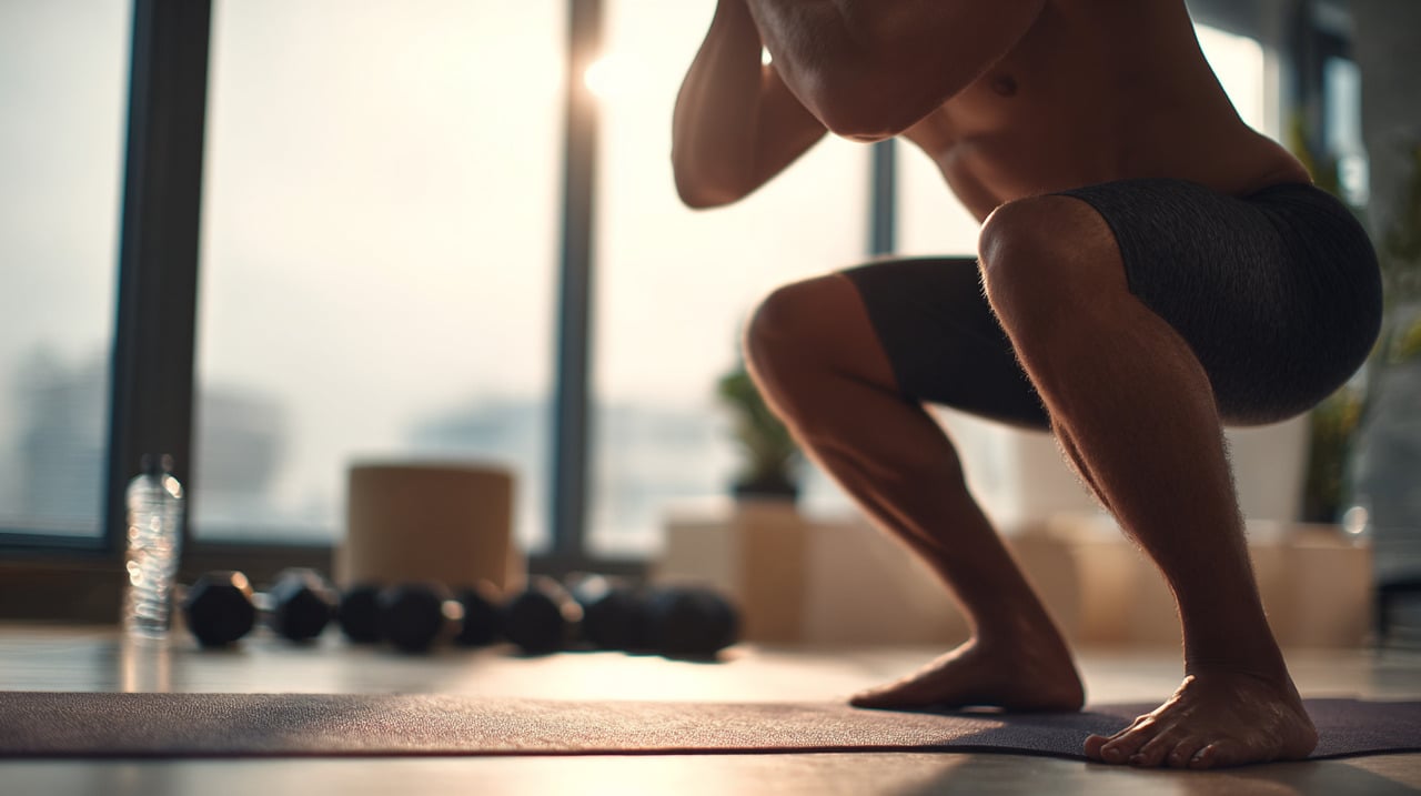 O ato de realizar agachamento proporciona vantagens físicas e funcionais perceptíveis em diferentes faixas etárias