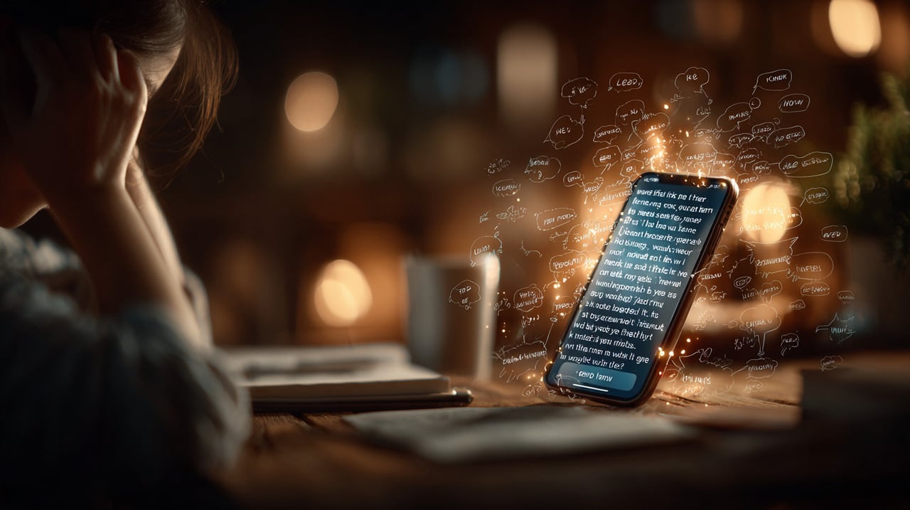 A prática de revisar mensagens antes de pressionar “enviar” está ligada à preocupação com o impacto das próprias palavras