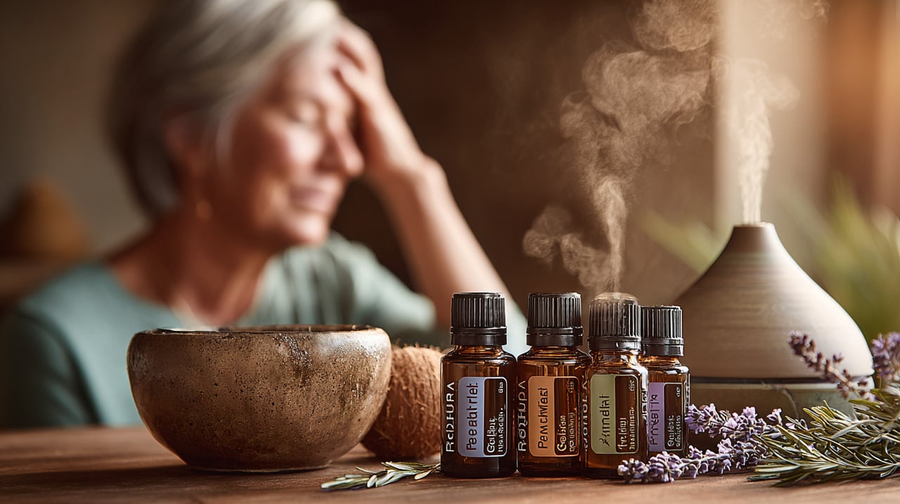 Existem diversos óleos essenciais que se destacam quando o assunto é alívio das dores de cabeça