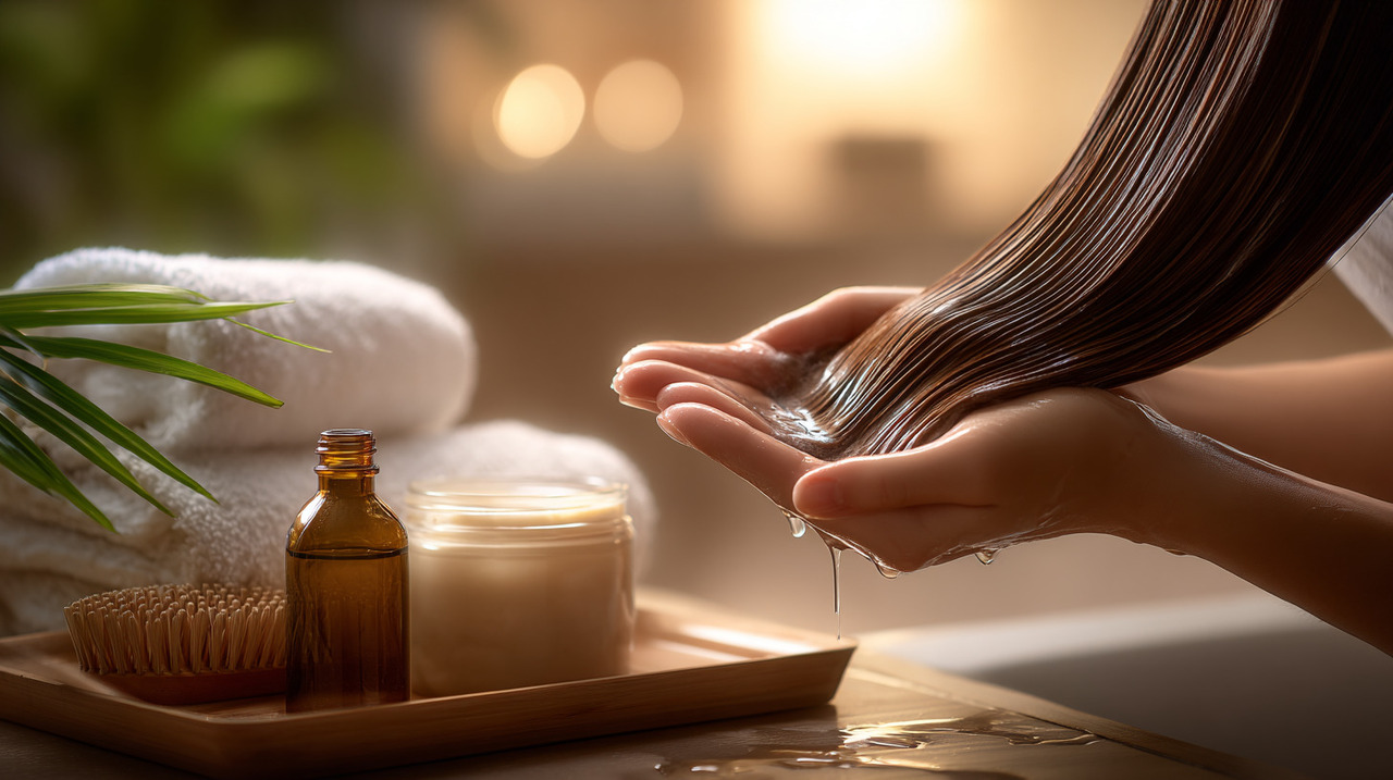 A hidratação capilar com máscaras é uma etapa indispensável para quem busca recuperar o cabelo de agressões externas