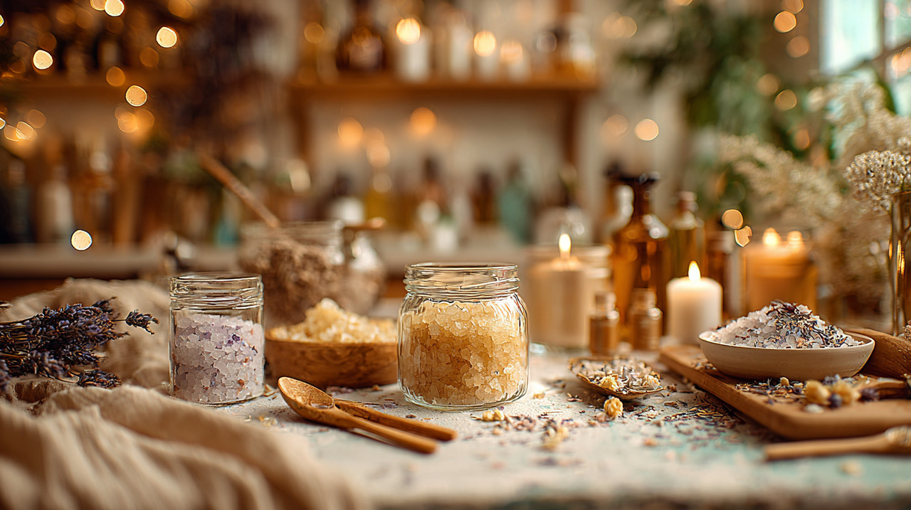 Os ingredientes naturais são a base para criar cosméticos e itens de relaxamento simples e eficazes