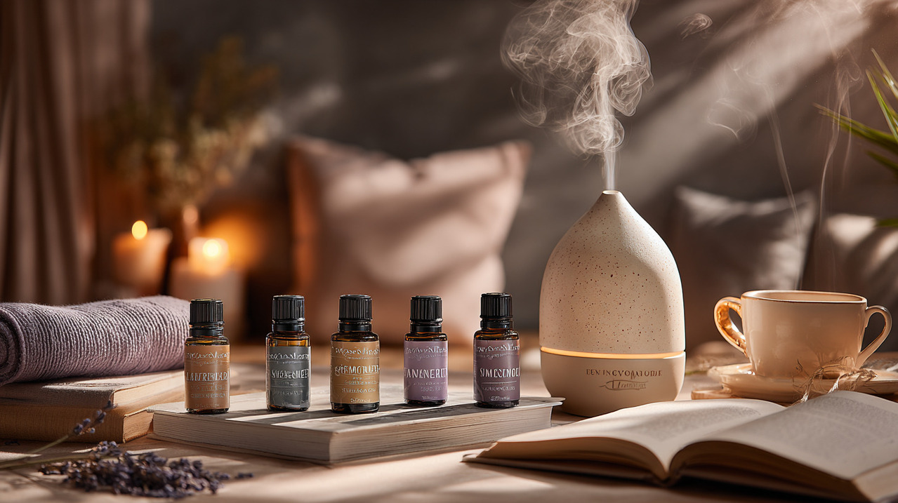 Depois de um dia intenso, aromas como lavanda e camomila ajudam a reduzir o estresse e acalmar a mente