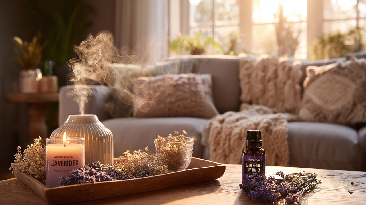 Entre os aromas mais conhecidos por suas propriedades relaxantes estão a lavanda, a camomila romana e o jasmim