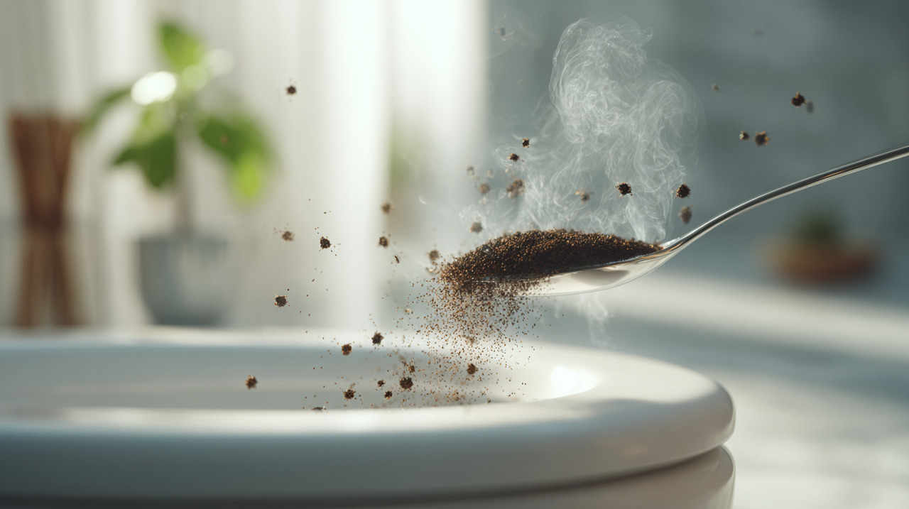 A textura granulada da borra age como um agente abrasivo suave, ajudando a eliminar manchas leves sem recorrer a produtos agressivos