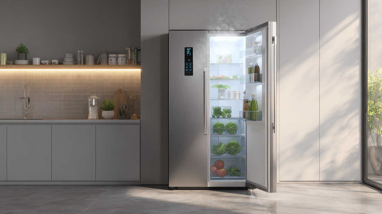A principal mudança nas geladeiras modernas está na incorporação de mecanismos automáticos para evitar o acúmulo de gelo