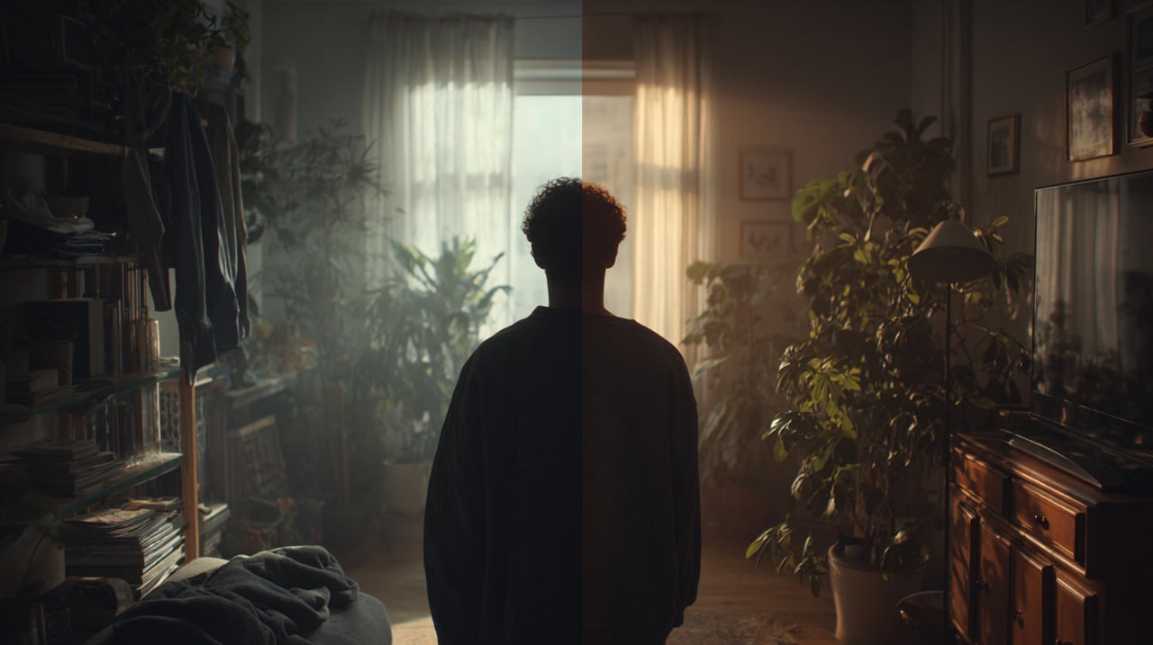 A bagunça constante frequentemente espelha a agitação mental que a pessoa enfrenta