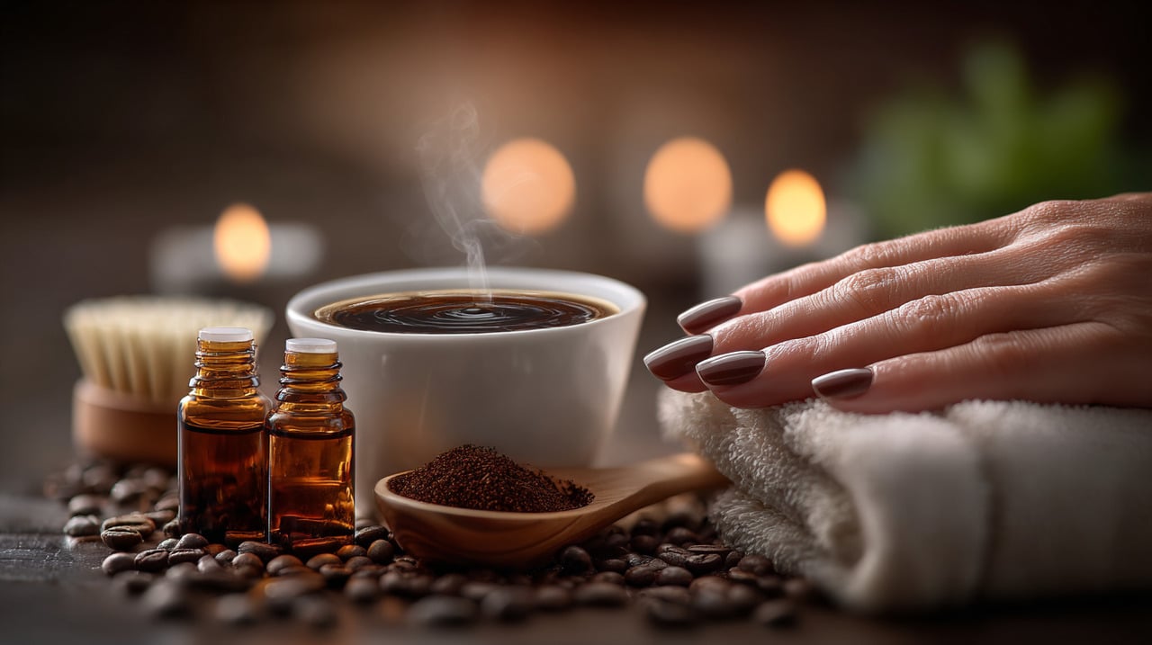 O efeito do café no tratamento do fungo das unhas decorre do poder de seus compostos bioativos